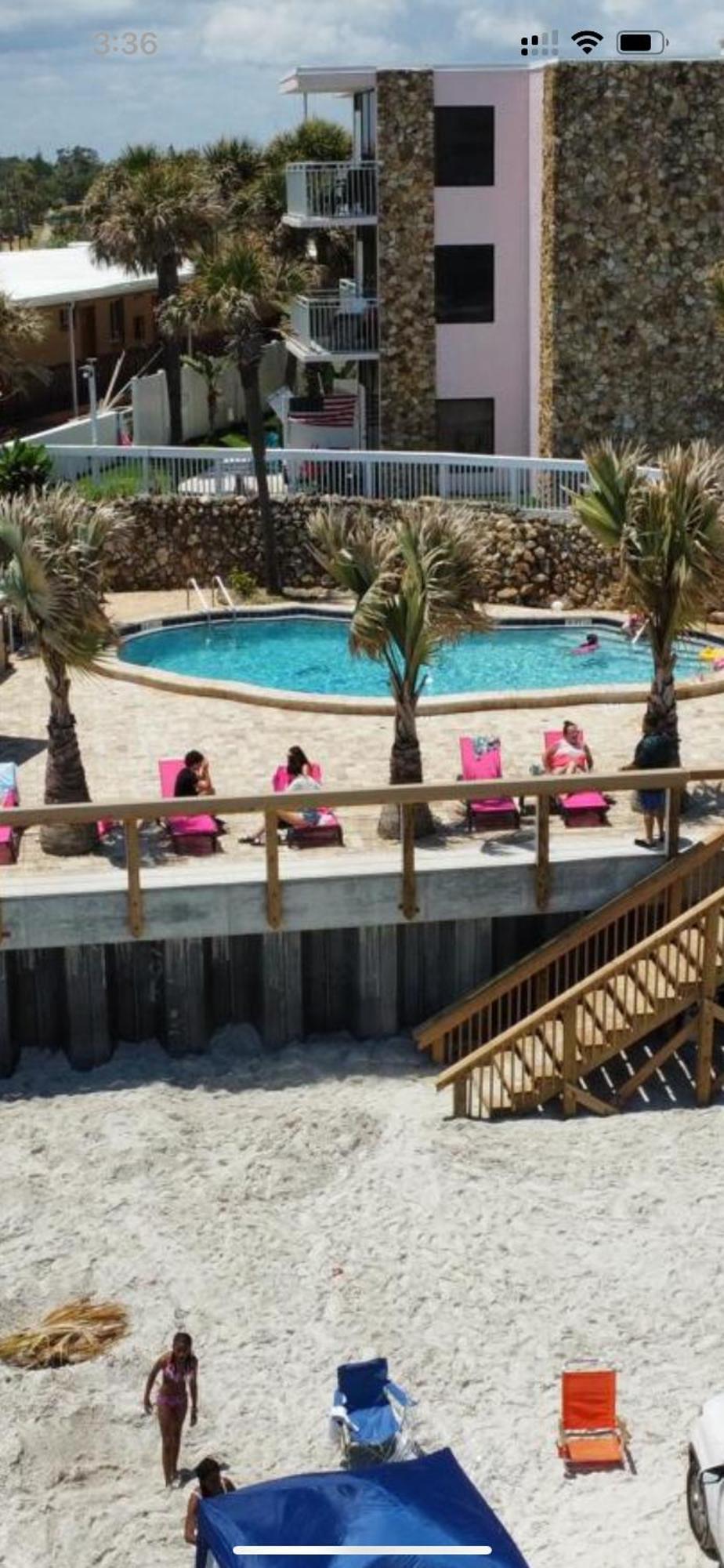 Flamingo Inn Beachfront - Дейтона-Бич Экстерьер фото